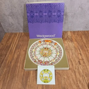 Wedgwood Aztec Tonatiuh Kalenderteller 1977 postfrisch, mit Box und Beipackzettel - Bild 1 von 16