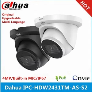 Dahua Starlight 4MP Built-in Mic IVS IR WDR IPC-HDW2431TM-AS-S2 POE IP Camera - Picture 1 of 12