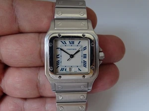Cartier Santos Galbee 1564 Quarz Edelstahl 29mm - Bild 1 von 14