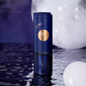 New 2023 China Starbucks 16oz Midnight Blue Stainless Steel Vacuum Cup - Picture 1 of 7