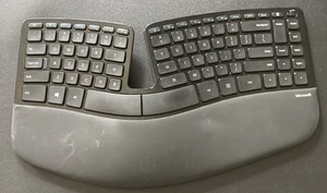 Microsoft Surface Edition 1559 Sculpt Ergonomic Wireless PC Keyboard No Dongle - Picture 1 of 6
