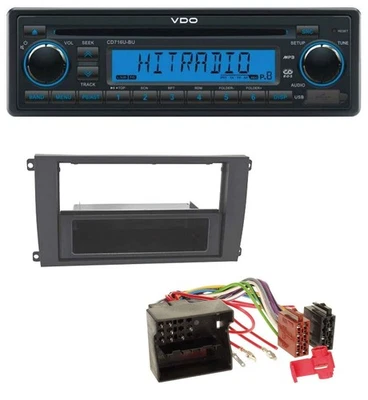 VDO AUX MP3 1DIN CD USB Autoradio für Porsche Cayenne (2007-2010) - Bild 1 von 4
