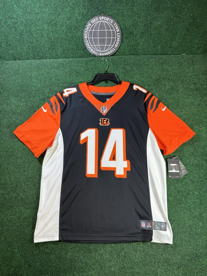 Camiseta de fútbol cosida Nike Andy Dalton Vapor Limited talla XL DEFECTUOSA Foto 1 de 4