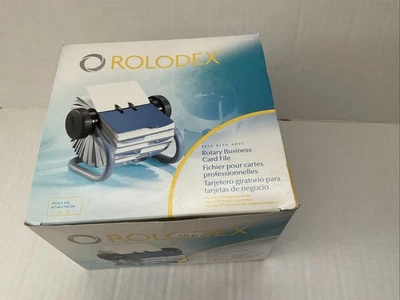 Rolodex Open Rotary Business Card File - Image 1 of 4