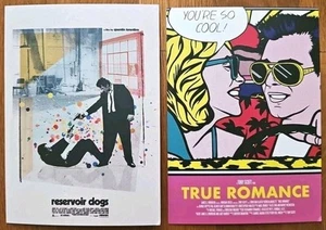 Reservoir Dogs by Matt Needle & True Romance By Phill Shelly Postcard Art Prints - Picture 1 of 2