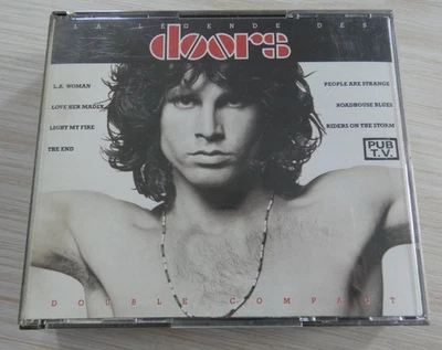 BOX 2 CD ALBUM THE DOORS LA LEGENDE DES DOORS 19 TITRES 1990 COMPILATION - Photo 1/4