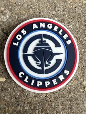 RARE VINTAGE NBA LOS ANGELES CLIPPERS RUBBER STANDINGS BOARD FRIDGE MAGNET 2025  - Image 1 of 4