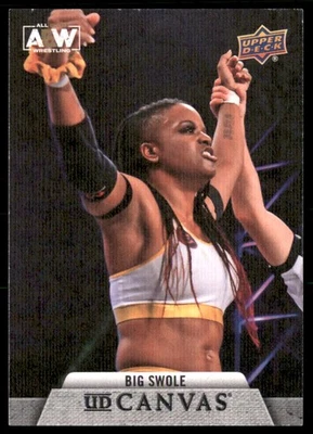 2021 Upper Deck AEW #C-25 Big Swole Canvas - Image 1 of 2