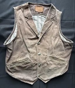 Outback Trading Company Jeansweste Herren Größe Xtra Large mit Büffel Nickel Knöpfen - Bild 1 von 7