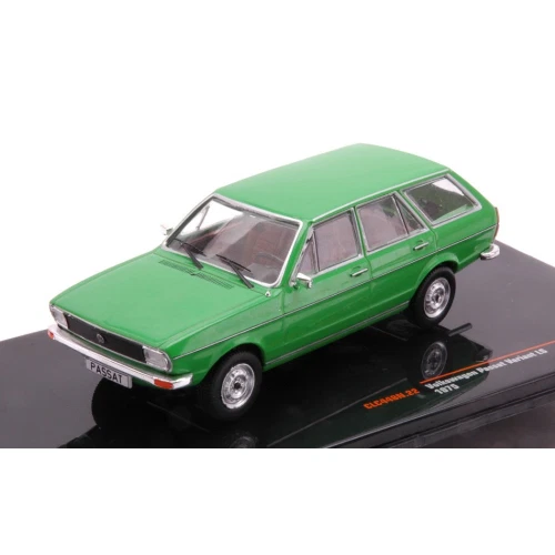 VW PASSAT VARIANT LS 1975 GREEN 1:43 Ixo Model Auto Stradali Modellino Nuovo - Immagine 1 di 1