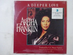 Aretha Franklin A Deeper Love Arista 07822-12651-1 US sealed VINYL LP - Picture 1 of 3
