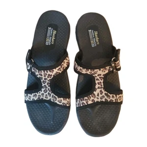 Skechers Reggae Desert Escape Slide Leopard Slide Sandalen Damen 41214 Gr. 10  - Bild 1 von 3