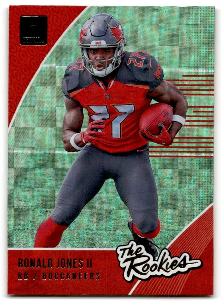 2018 Donruss #R-9 Ronald Jones II The Rookies Tampa Bay Buccaneers - Image 1 of 2