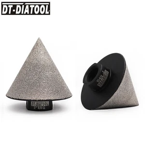 2pcs 2"/50mm Dry Diamond Bevelling Chamfer Bits Hole Saw for Granite Marble Tile - Picture 1 of 8