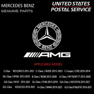 2x Door Step Welcome AMG Projector Ghost Shadow Light For Benz GLA-Class 2015-21 - Picture 1 of 5