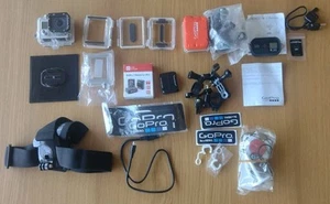 GoPro Hero 3 Black Action Camera LCD Touch Screen BacPac Bundle 64GB - Picture 1 of 9