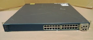 CISCO WS-C3560E-24TD-S with power cord & rack mount kit .5 years warranty - Picture 1 of 1
