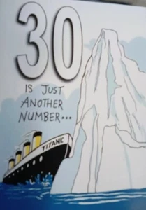 Funny Birthday Card For 30 Year Old N12 - Picture 1 of 2