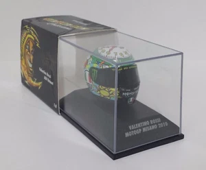 Minichamps Valentino Rossi Diecast Model Helmet Agv 1/8 Misano 2010 Watch - Picture 1 of 3