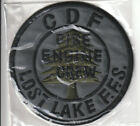 CDF Fire Engine Crew 4" Patch Lost Lake New