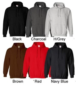 NUEVO PARA HOMBRES MUJERES Chaqueta con Capucha Lisa Pullover Sudadera con Capucha PISO Polar Sudadera - Imagen 1 de 12