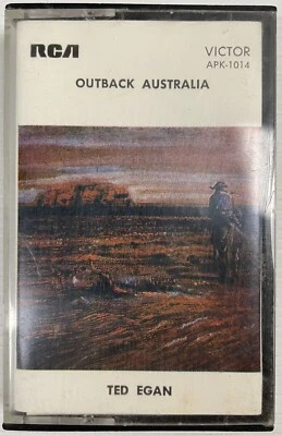 Ted Egan Outback Australia Music Cassette Tape APK-1014 RCA Records 1972 - Image 1 of 4