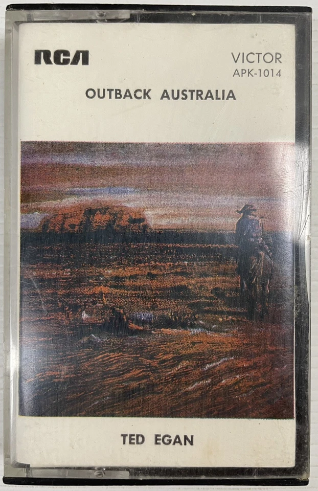 Cinta de casete de música Ted Egan Outback Australia APK-1014 RCA Records 1972 Foto 1 de 4