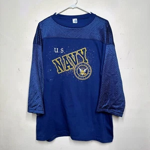 VTG 80s United States Navy Artex Jersey size XL Made in USA - Picture 1 of 9
