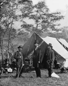 Abraham Lincoln en Maryland vintage 8x10 reimpresión de foto antigua - Imagen 1 de 1