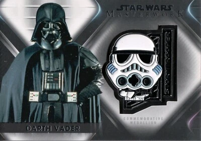 Star Wars Masterwork 2021, Darth Vader (Storm) Character Medallion Card CM-VS - Image 1 of 2