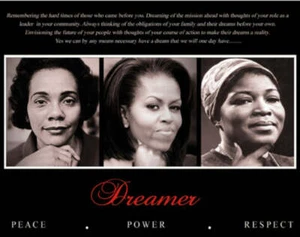 Dreamers, an African American, Black Art Print - Picture 1 of 1