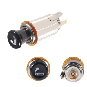 Car Cigarette Lighter Replacement Auxiliary Power Lighter Socket Plug 12V - Picture 1 of 12