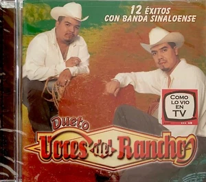 DUETO VOCES DEL RANCHO- 12 EXITOS CON BANDA SINALOENSE/ CD- BRAND NEW! SEALED. - Foto 1 di 2