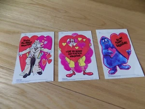 Vintage Ronald McDonald 1974 Valentinstag Happy Meal RAR Valentinstag Karte - Bild 1 von 5