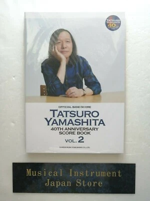 Tatsuro Yamashita 40th Anniversary Official Band Score Book Vol.2 Japanese New - Image 1 of 4