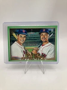 2019 Topps Gallery Master And Apprentice Green Ted Williams Mookie Betts #ed... - Bild 1 von 2