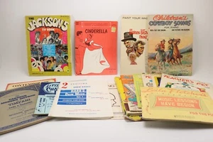 Lot Of 20 Vintage Piano Song Books Music Sheets, Drums, Vocal Selections - Picture 1 of 7