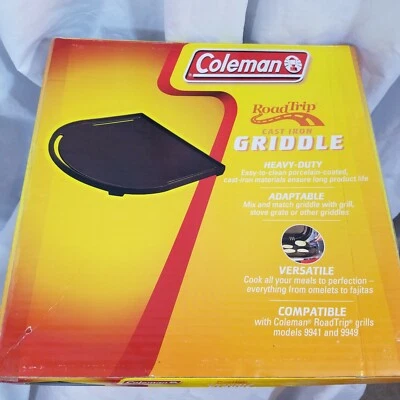 Coleman SwapTop Road Trip Cast Iron Griddle Model # R9949-901C - Image 1 of 3