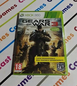 XBOX 360 GEARS OF WAR 3 - NEU SEALED PAL ITALIENISCH SELTEN BUNDLE COPY - Bild 1 von 2