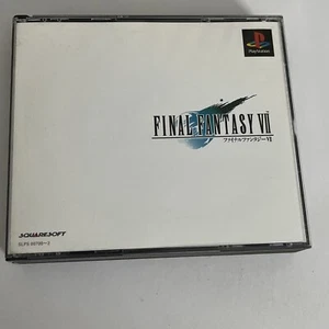 Final Fantasy 7 VII PS1 Sony PlayStation NTSC-J JAPAN Squaresoft 1997 RPG Game - Picture 1 of 5