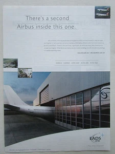 12/2003 PUB EADS EFW ELBE FLUGZEUGWERKE DRESDEN AIRBUS A300 A310 ORIGINAL AD - Picture 1 of 1