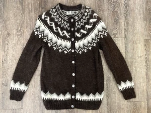 Handknitting Association Of Iceland Strickjacke Pullover Fair isle Wolle Cottagecore - Bild 1 von 13