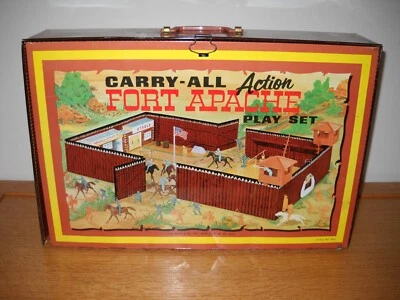 Marx Carry All Action Fort Apache Play Set #4685 - Image 1 of 4