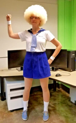 RARO Disfraz de Cosplay Hecho a Mano TRACY de la Isla de los Perros de Wes Anderson Comic Con Foto 1 de 4