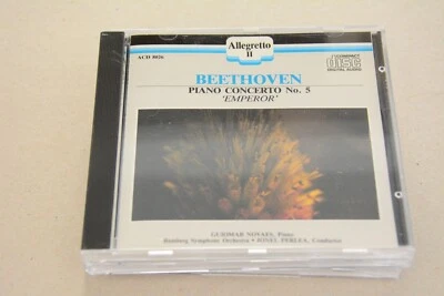 BEETHOVEN "PIANO CONCERTO NO 5 / EMPEROR" CD GUIOMAR NOVAES JONEL PERLEA - Image 1 of 4