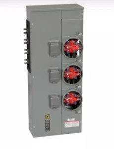 Ezmr313225 225A, 3 x 5 jaw sockets, 208Y/120VAC, no bypass, ringless, 800A - Picture 1 of 2