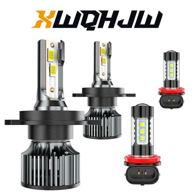 Combo Faro LED Alto/Bajo + Kit de Bombillas Antiniebla para Mitsubishi L200 2008-2015 Foto 1 de 4