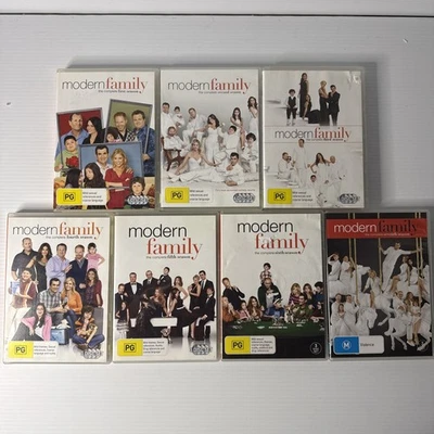 Modern Family DVD Seasons 1-7 Region 4 Free Postage - image 1 of 4
