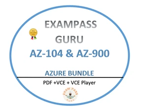 AZ-104 AZ-900 Azure Bundle Exam! 606 & 497QA! DECEMBER updates - Picture 1 of 1