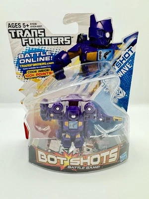 Transformers Bot Shots Battle Game JUMP SHOT SHOCKWAVE Series 2 B001 New 2012 - Image 1 of 4